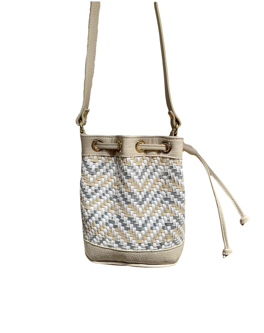 Amira Mini Bucket Eco-Leather Beige